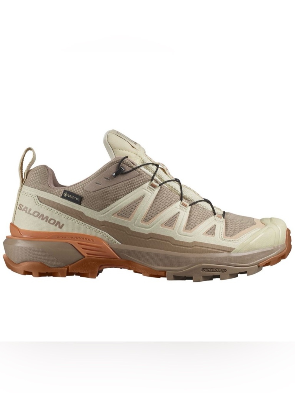 Salomon X Ultra 360 Edge GTX Shoe - Women's size 8 natural shortbread